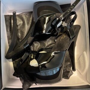 Pleaser Kiss Platform Heels
